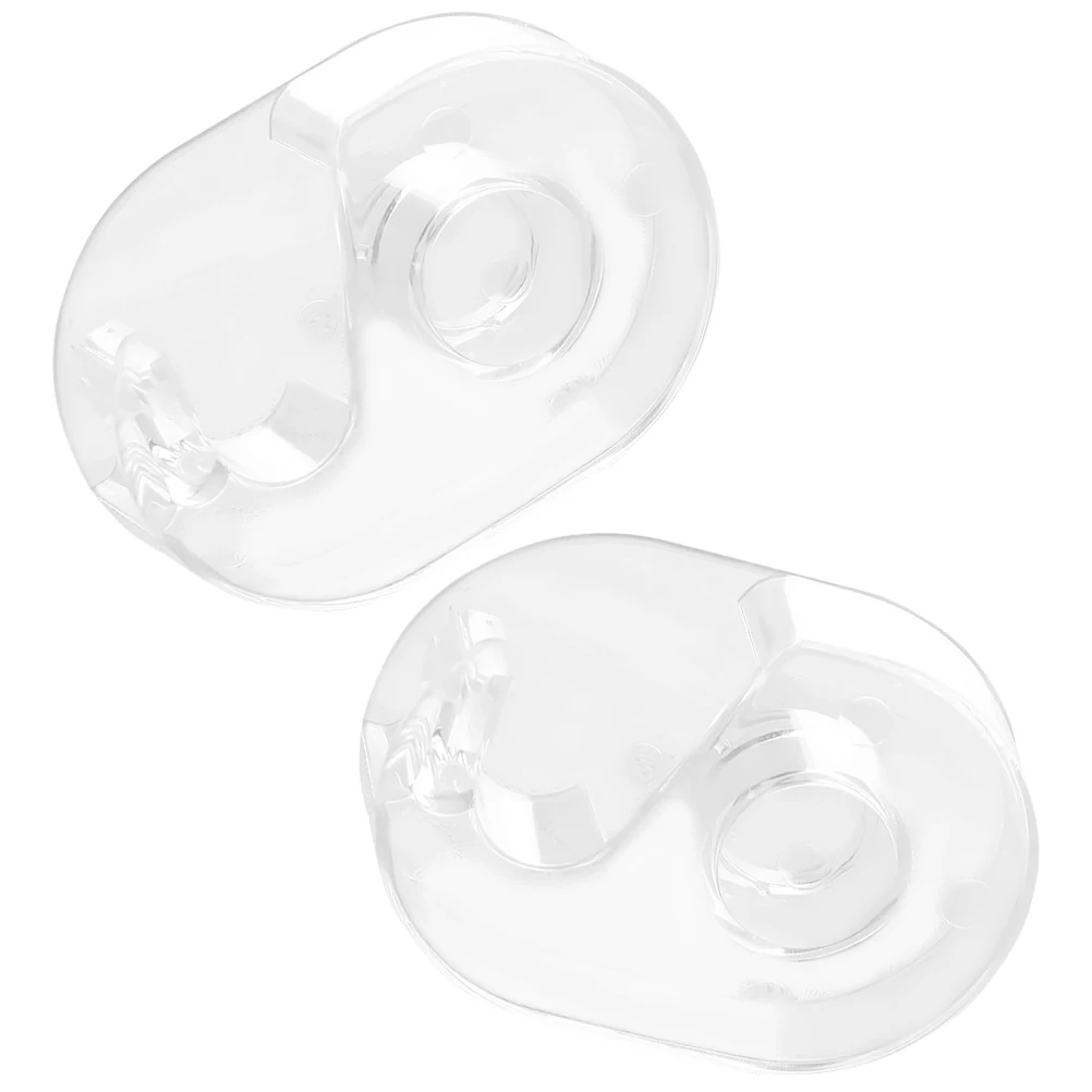 2 Pcs Tape Holder Office Dispenser Dispensers Stickers Portable Washi Mini Adhesive