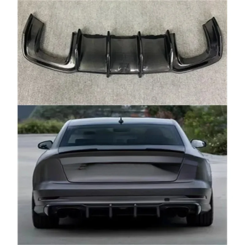 

High Quality Carbon Fiber Bumper Rear Lip Spoiler Kit For A3 S3 2017-2020