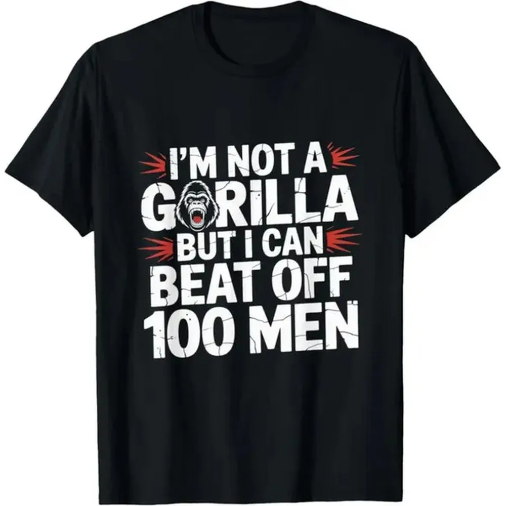 [100% Cotton] Men's Loose Casual Streetwear Short-Sleeve Top, 