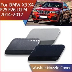 Car Accessories For BMW X3 X4 F25 F26 LCI M-Bumper 2014-2017 Front Bumper Headlight Washer Cover Cap High Quality Spray Paint