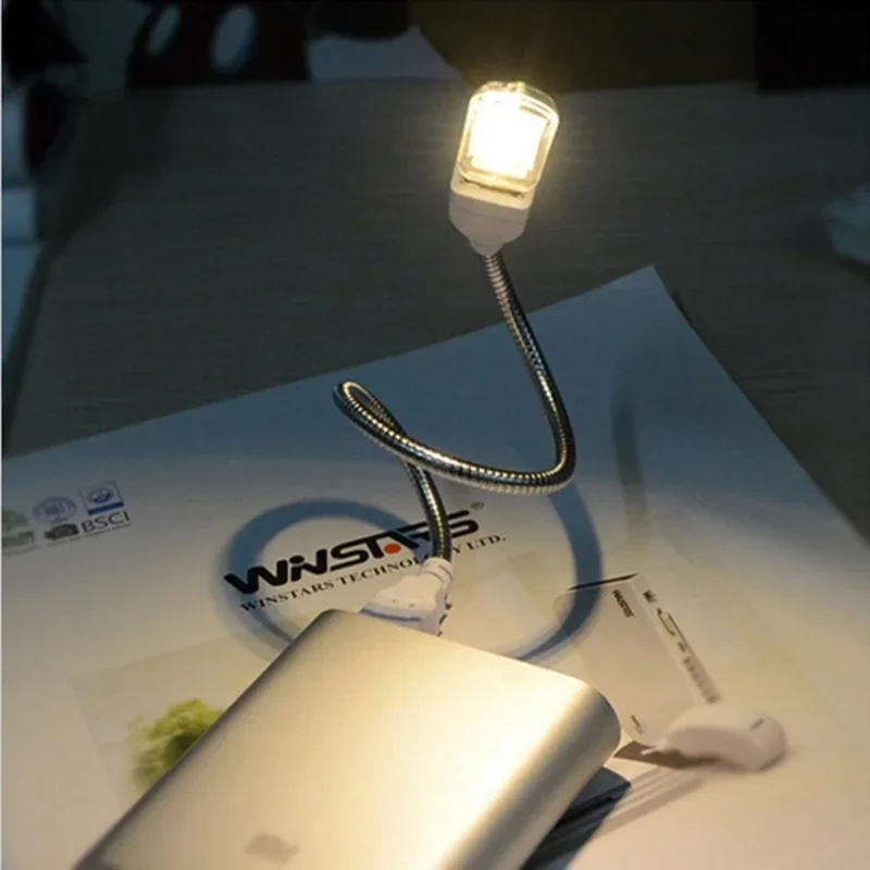 20Pcs/Set USB Plug LED Mini Book Lights Bedroom Night Light Decor Light Portable Reading Desk Lamps for Laptop Keyboard Lighting