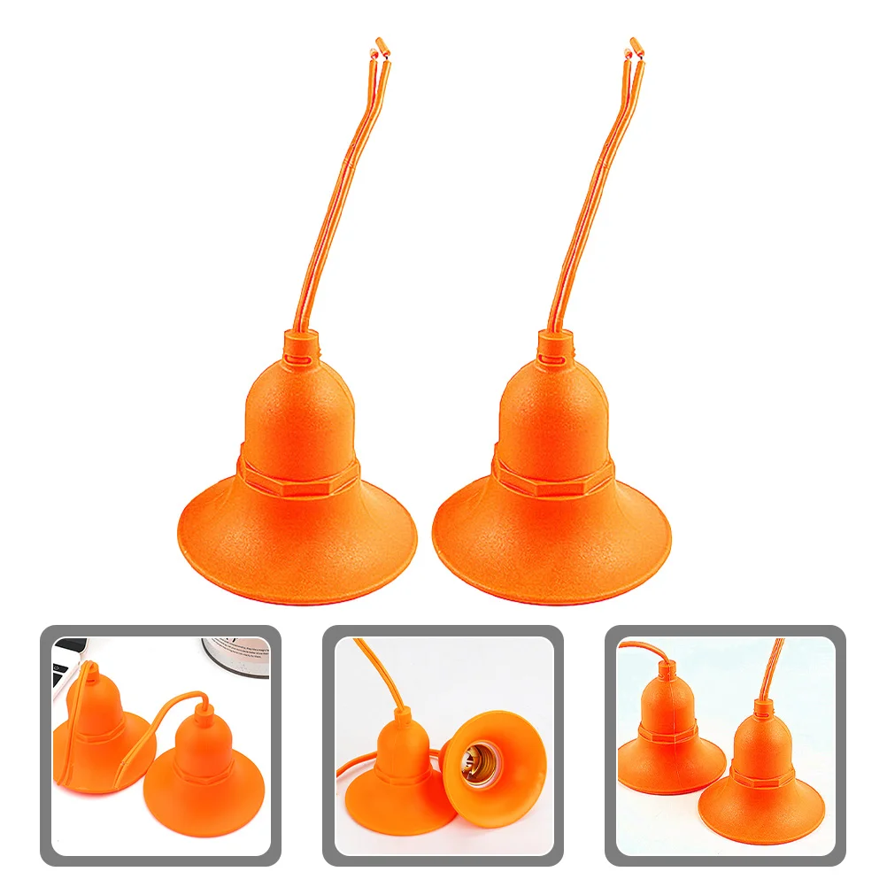 2 قطعة E27 مآخذ مصباح مقاوم للماء المقبس مكافحة الشيخوخة تركيب سريع حل الإضاءة الآمنة الاستخدام السكني التجاري