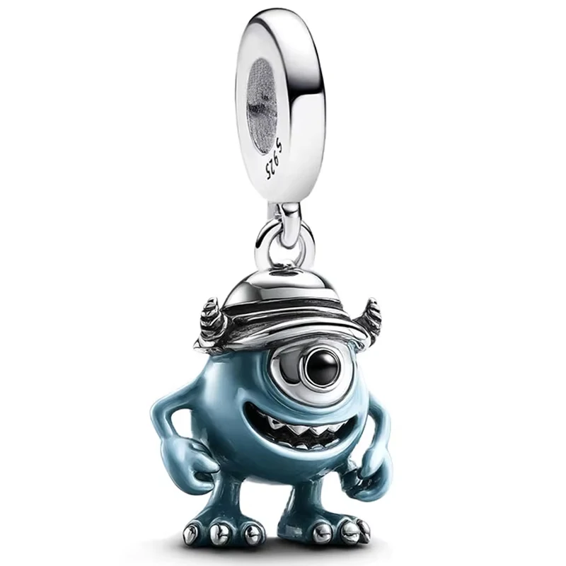 

Высококачественная серебряная одноглазовая шляпа Сизи, подвеска-подвеска «Маленький монстр», легкий роскошный браслет «сделай сам», аксессуар, подарок