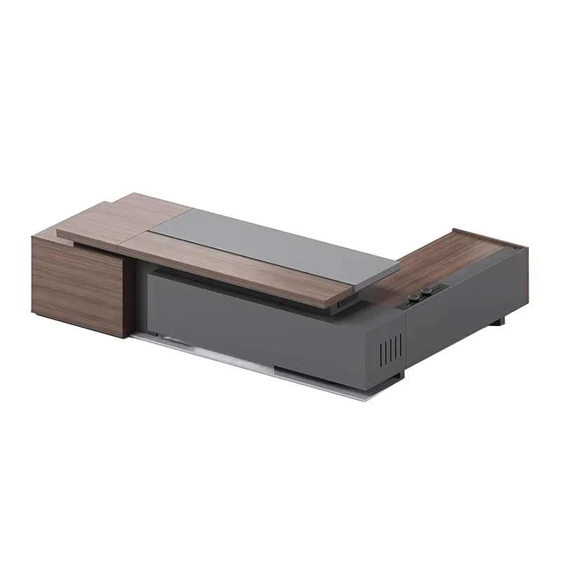 

Atmospheric boss table Simple and modern 3.2 meters Chairperson's desk General manager's office