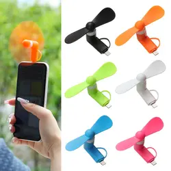 2in1 Mini Portable Mobile Phone Fan Cooler For Android For IPhone For Samsung For Huawei For iPad Mobile Phone Cooler