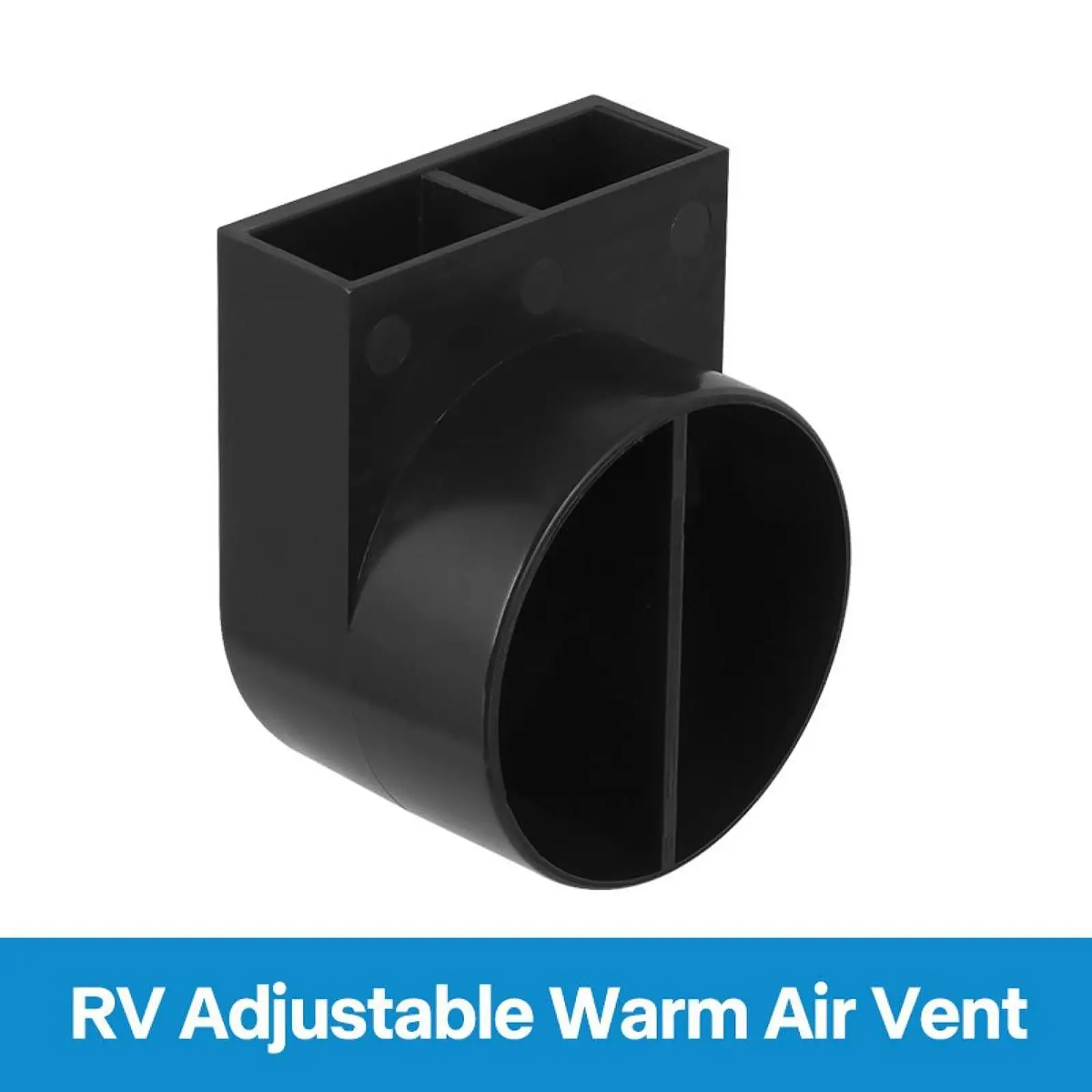 Air Vent Outlet for RV Adjustable Swivel Heater Air Duct Cover 180 Degree Rotation Universal Fit Trailer Motorhome