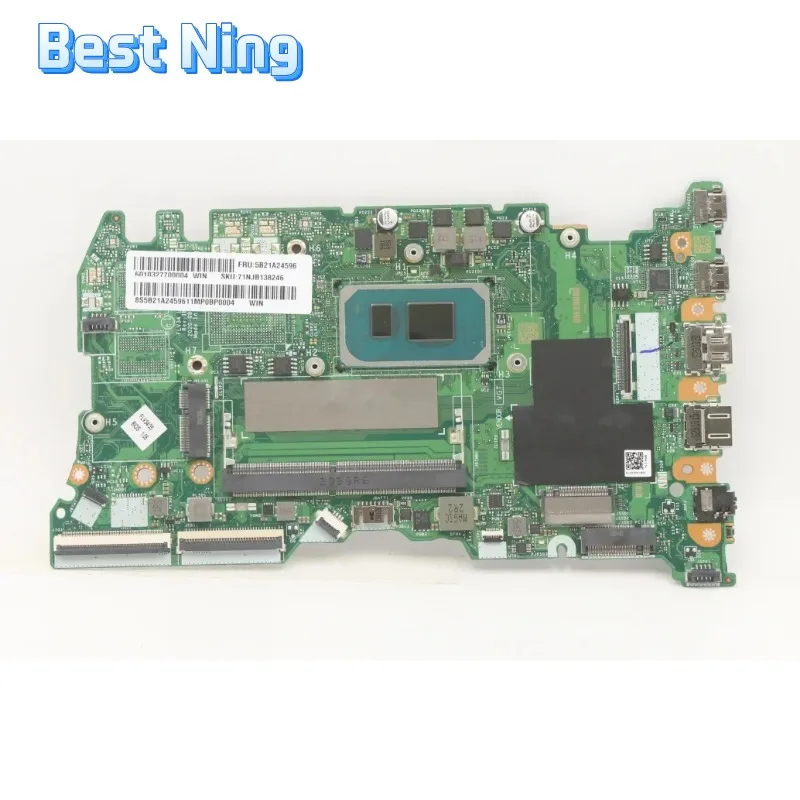 For Lenovo ThinkBook 14 G2 ITL Laptop Motherboard FLV34 LA-K051P Mainboard with CPU I5 1135G7 RAM 8G