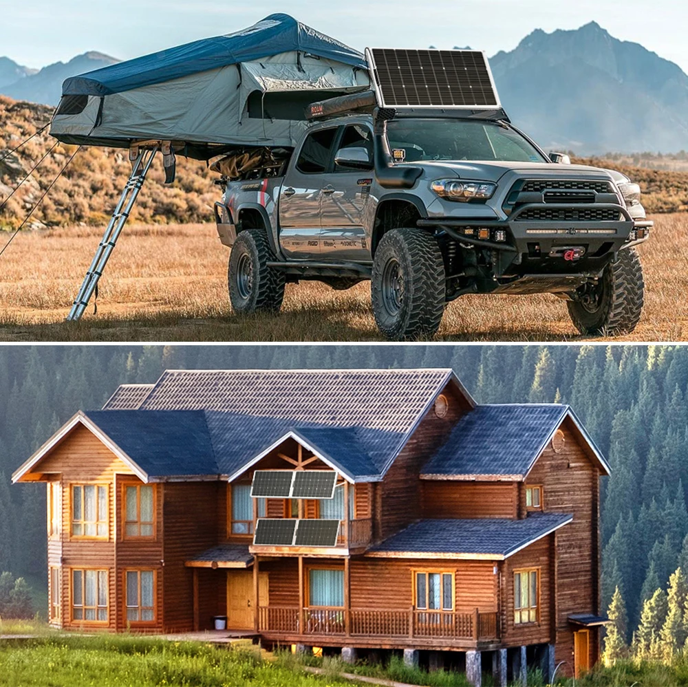 

ПРОДАЖА! Гибкий солнечный комплект DOKIO 100 Вт, 18 В — монокристаллический для автодома/кемпинга (местный запас, доставка в течение 3 дней)