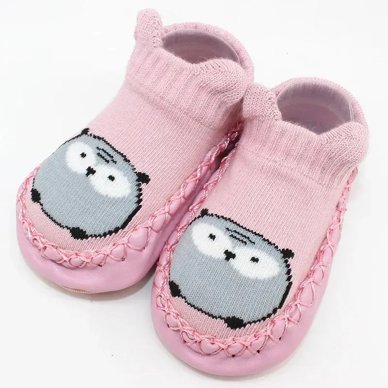 

Baby Socks Slippers with Rubber Soles Girl Boy Infant Newborn Children Floor Socks Shoes Anti Slip Soft Sole Toddlers Indoor