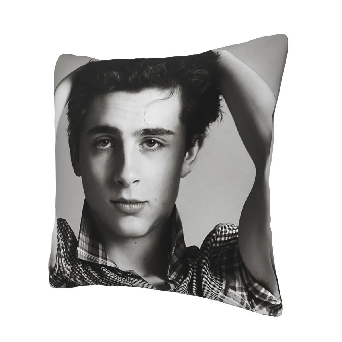 Timothee Chalamet cute timmy chalamet Pillowcase Polyester Cushion Cover Decor Pillow Case Cover for Seat Double-sided Printed