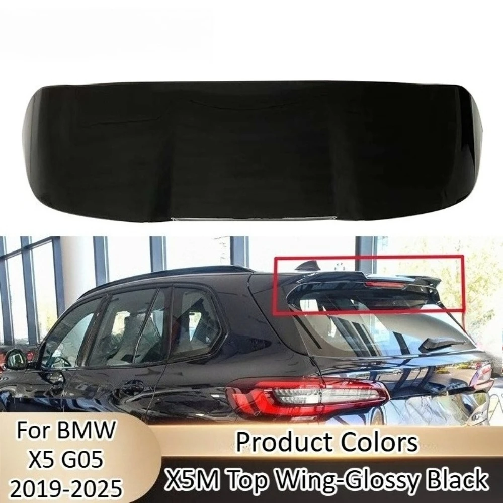 

For BMW X5 G05 2019-2025 Carbon Fiber X5M Style Rear Spoiler Top Wing Aerodynamic High Performance Racing Sport Upgrade Body Kit