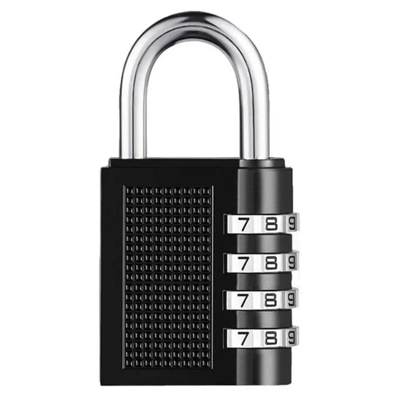 Outdoor Long-Handle Waterproof Combination Padlock Padlock 4-Digit For School Locker Gym Locker Fence Door-[A04I Tools]