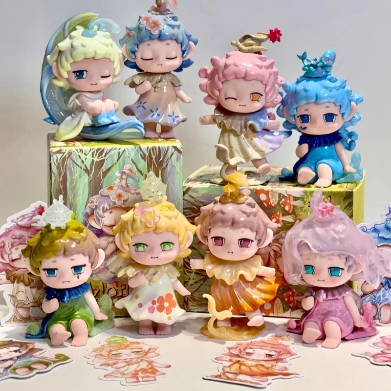 

Faya Emotional Bloom Series слепая коробка Faya Mystery Boxes новый орнамент модная игровая кукла рисунок милые девушки-сюрприз подарок на день рождения