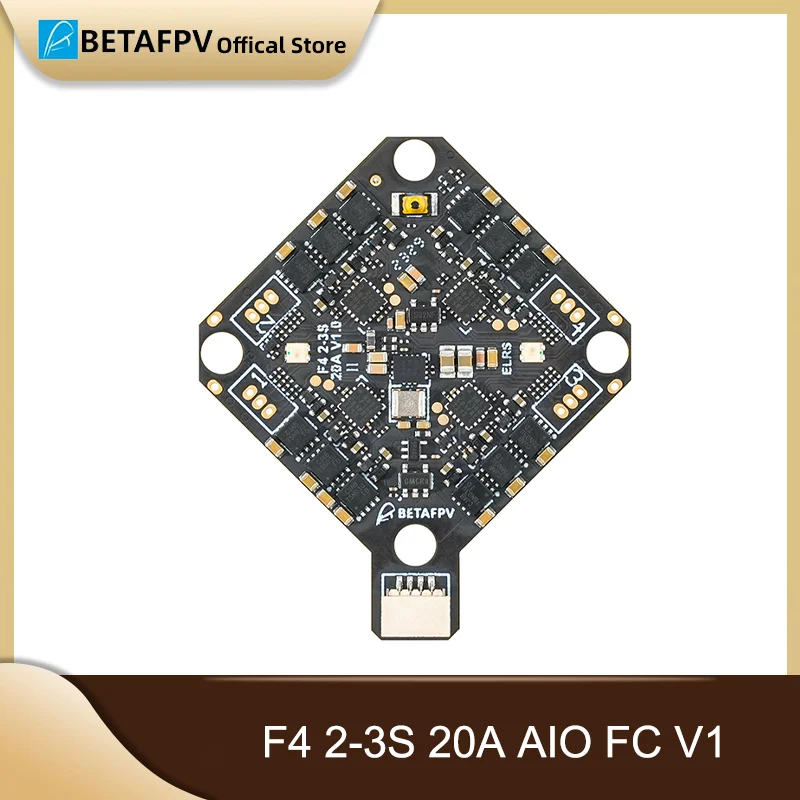 BETAFPV F4 2-3S 20A AIO FC V1 for Pavo Pico Brushless Whoop Quadcopter HX115 SE Toothpick Drones