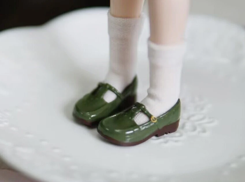 1/6 T Mary Jane Shoes for blythe momoko azone obitsu ob22 ob24 blythe ruruko