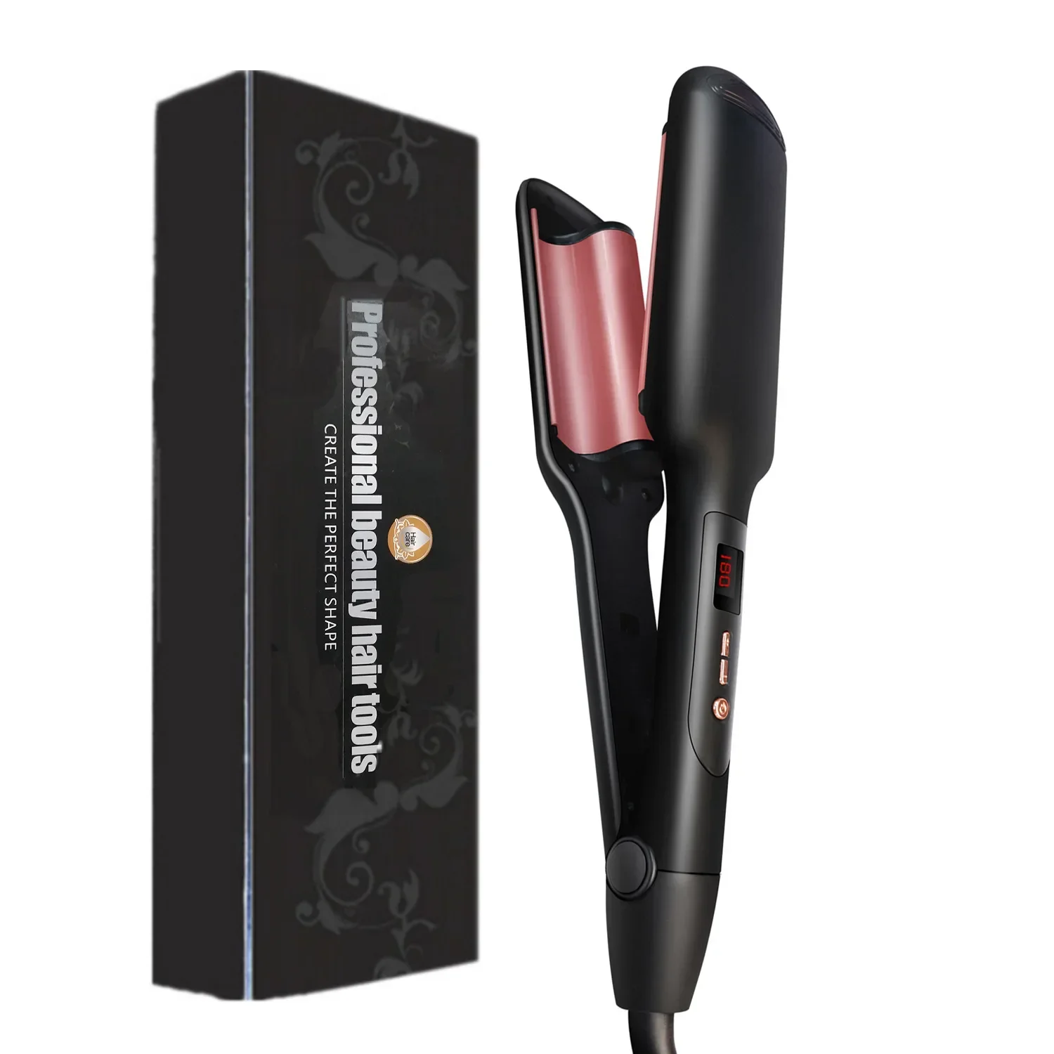 

Professional Wave Hair Styler 3 Barrels Big Wave Curling Iron Hair Curlers Crimping Iron Fluffy Waver Salon Styling Tools