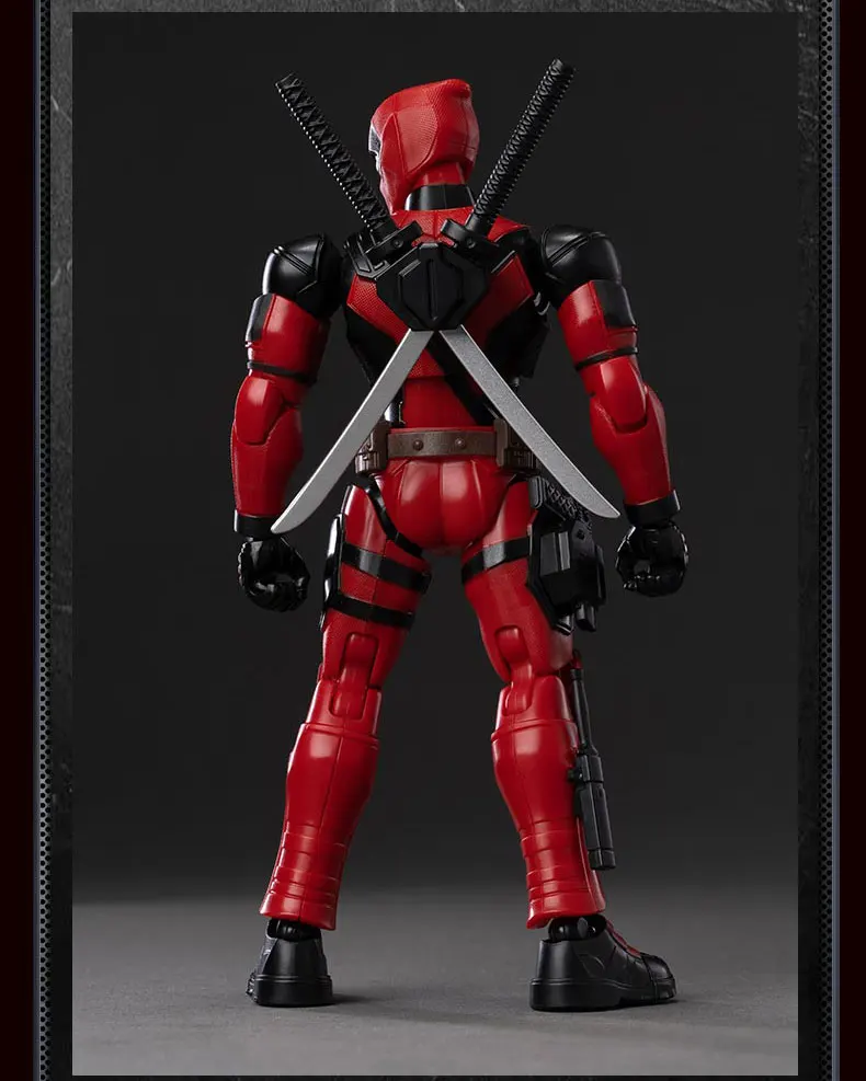 Blokees Deadpool 3 Wolverine Action Figures Spider-Man Movie Version Deadpool & Friend Series Collections Figures Adult Gift