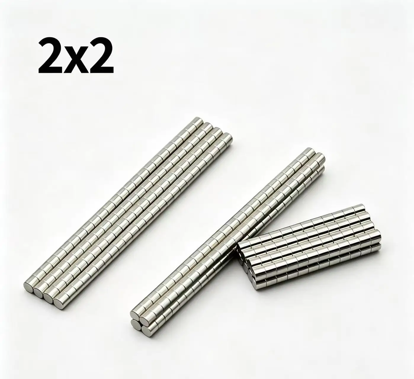 2x2mm Powerful Neodymium Magnet N35 NdfeB Permanent Magnetic imanes Round Super Strong Fridge Magnets DIY