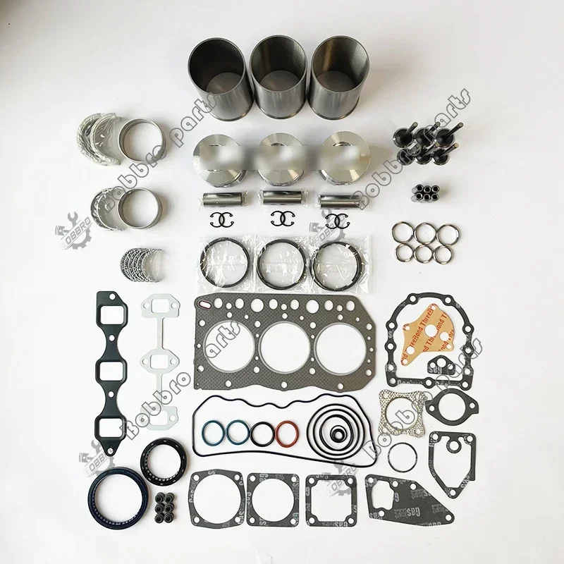 

3AB1 Overhaul Rebuild Kit Full Gasket Piston Ring Bearing For Isuzu Engine Fit Iseki TS3510 TS3510F Hitachi EX50UR Excavator