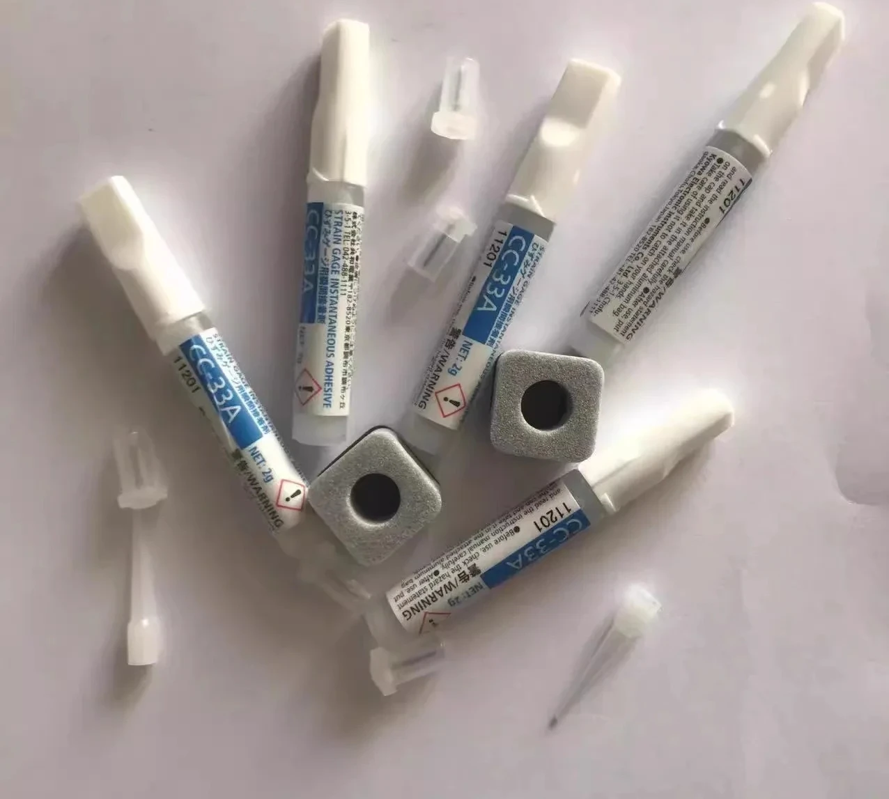 1PCS Strain gauge glue CC-33A, room temperature hardening type instant adhesive