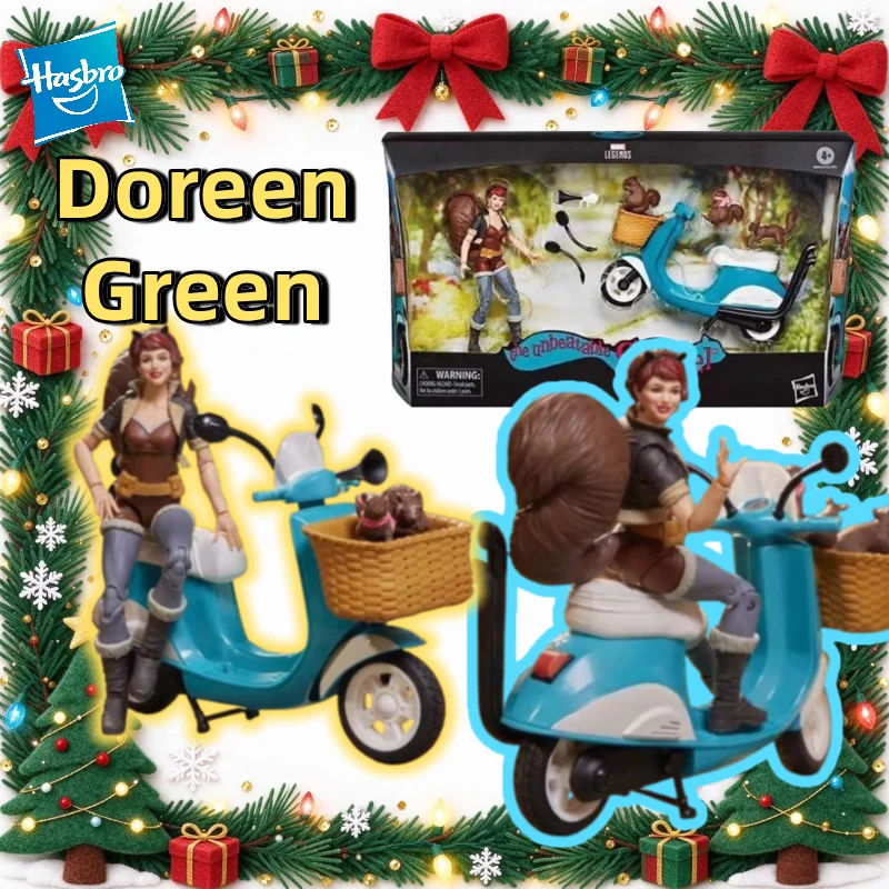 【IN STOCK】Hasbro Marvel Legends Series The Unbeatable Squirrel Girl Action Toy Figure Model Christmas Toy Perfect Gift