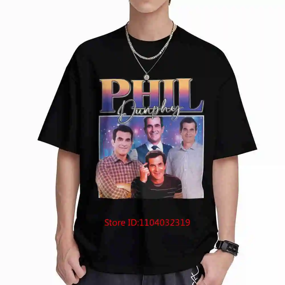 Phil Dunphy Homage Modern Family Short Sleeve Tee 100% Cotton T-Shirt