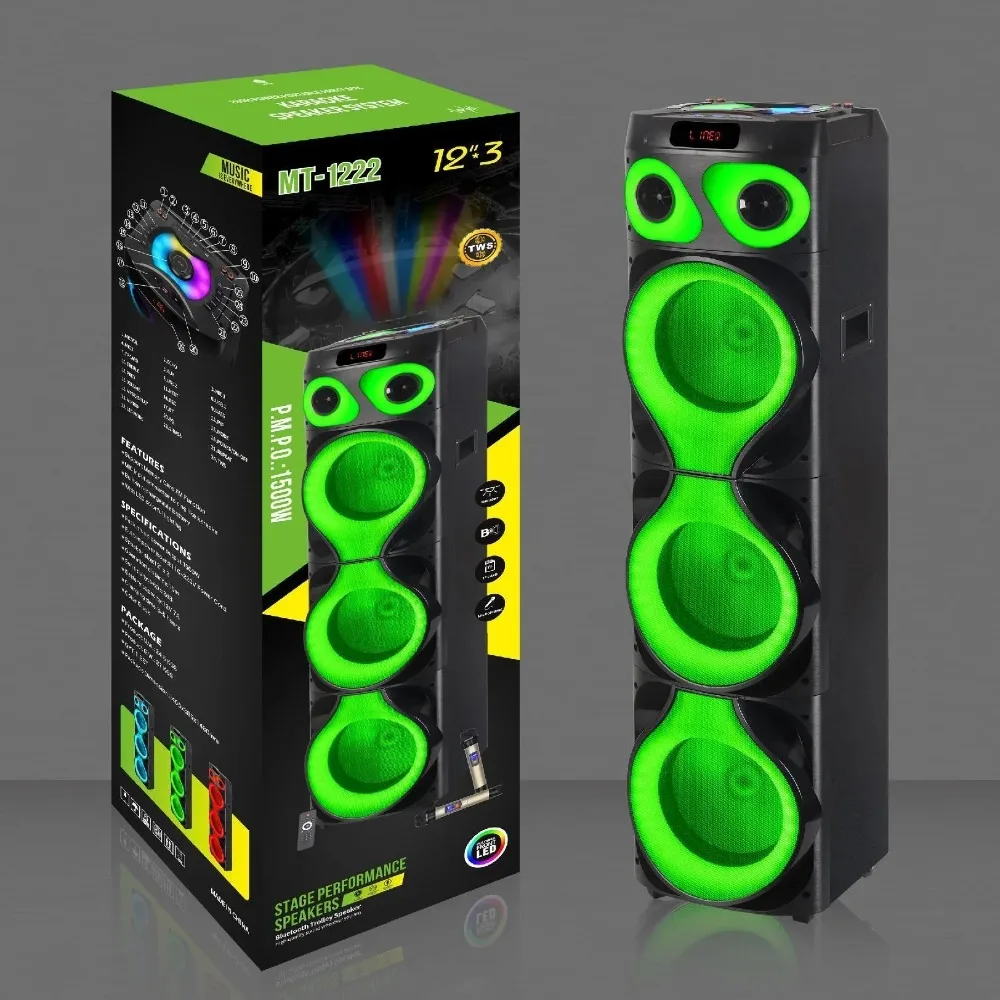 2024 New Product Factory Make With International Certification BT Speaker Party Box MT-1226