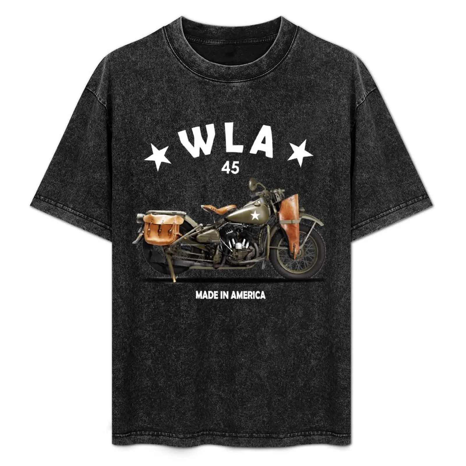 

The WLA Military Motorcycle T-Shirt Work Duty Casual T-Shirt