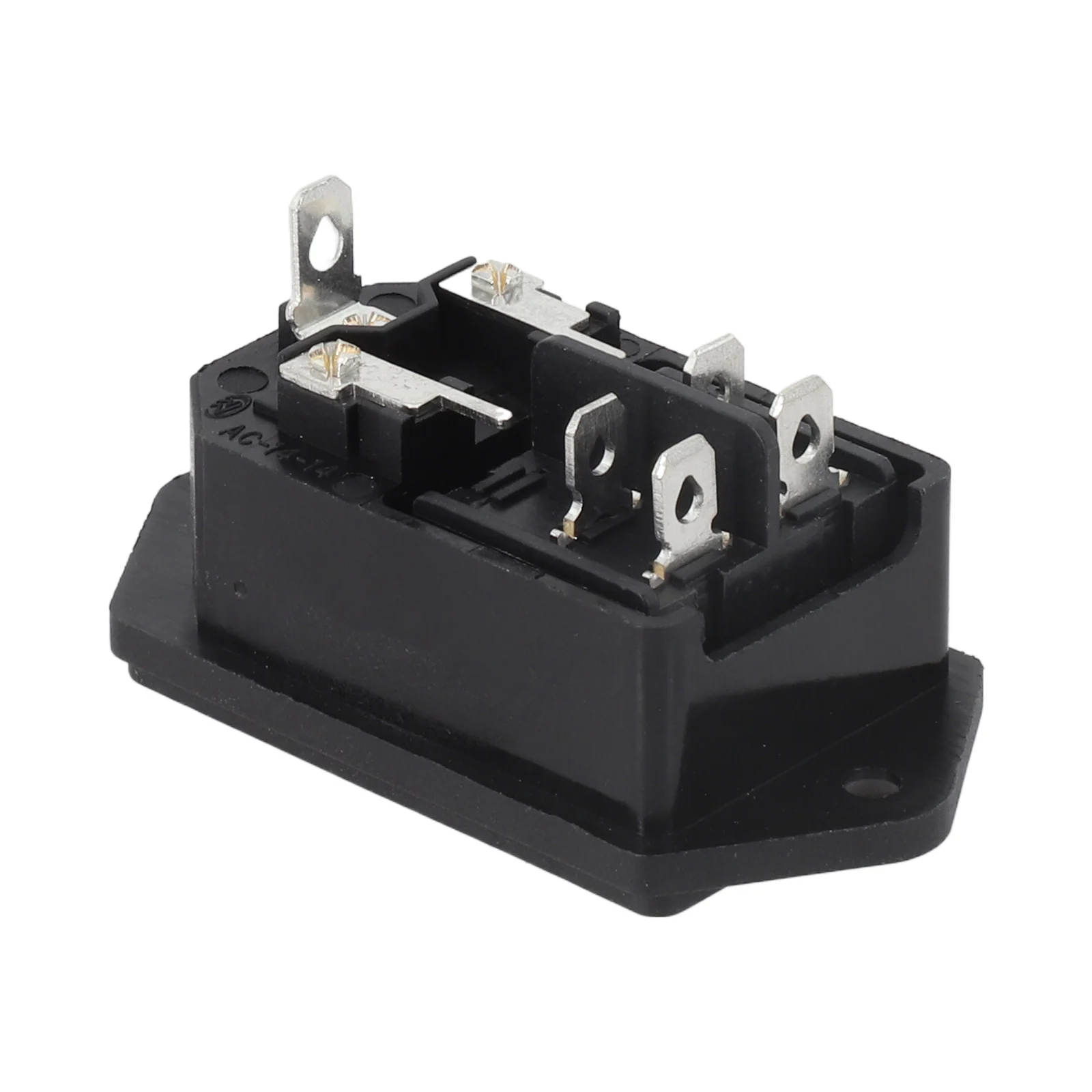 3P 50HZ Socket C-14 Socket Office Use Electrical Devices Green Black Color Illuminated Switch For Low Light Conditions
