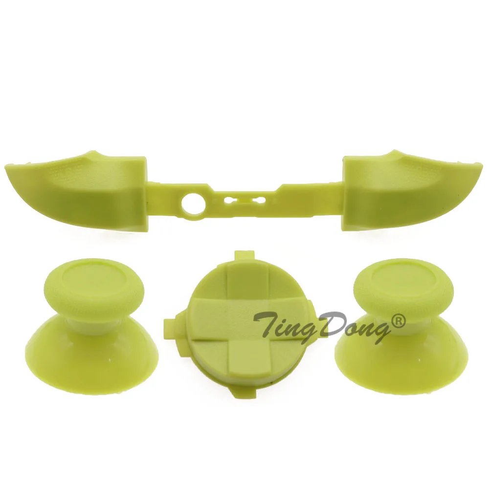 4 في ل Xbox Series X S تحكم LB RB زر قطاع عبر الاتجاه مفاتيح ثلاثية الأبعاد التناظرية الإبهام العصي غطاء عصا التحكم D-الوسادة زر