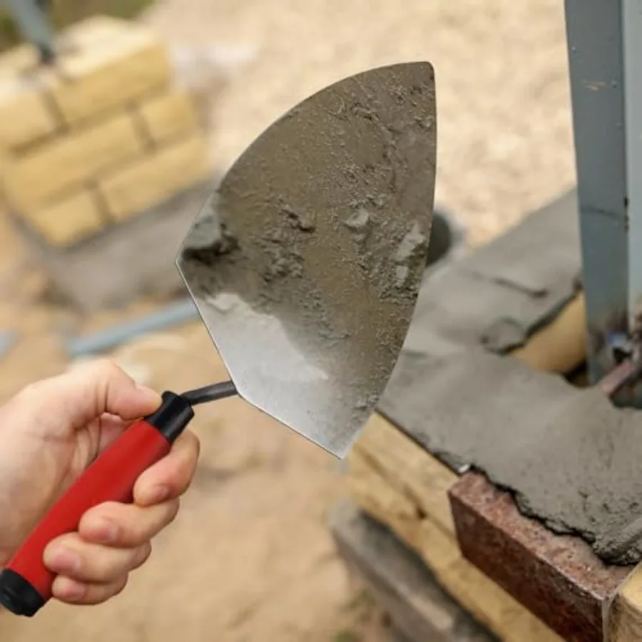 벽돌 및 콘크리트 마감 작업용 라스텐트 6종 석공 수공구 세트: 11 x 51 2 필라델피아 벽돌 흙손 2개 포함