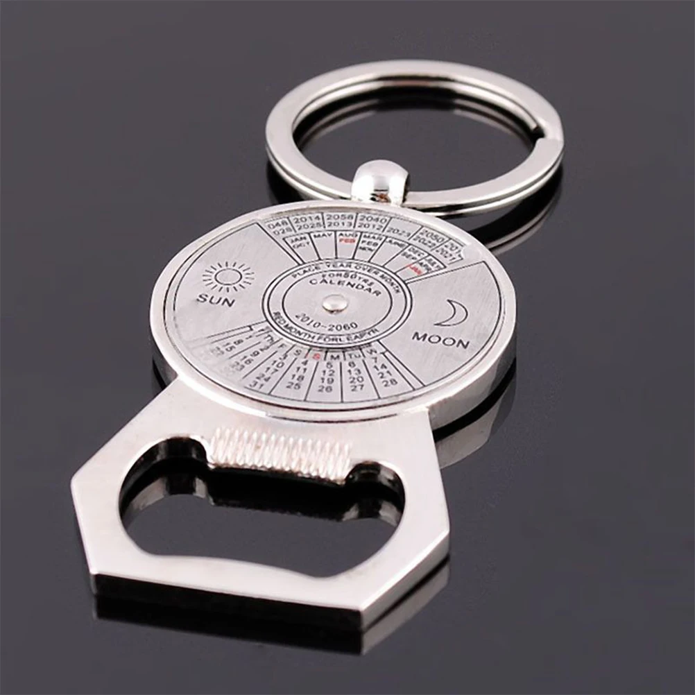 

4pcs Bottle Opener Keychains Practical Key Ring Small Gift Women Unique Design Stylish Pendant Bag Decoration Use