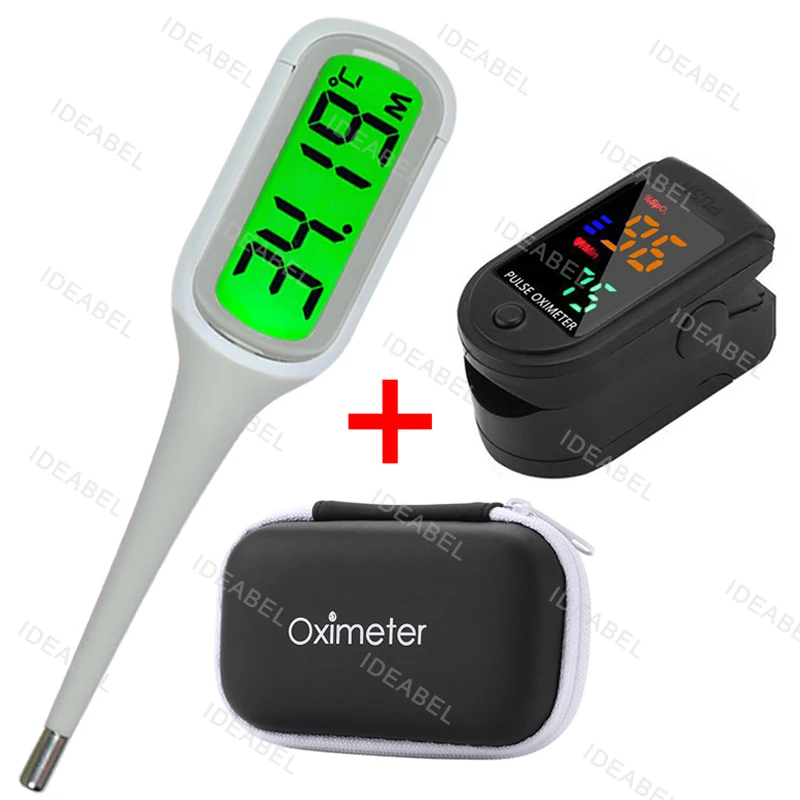 

Силиконовый быстрый термометр 8S для лихорадки, цифровой инфракрасный базовый термометр для тела, оральный, подмышки, ректальная температура, светодиодный дисплей