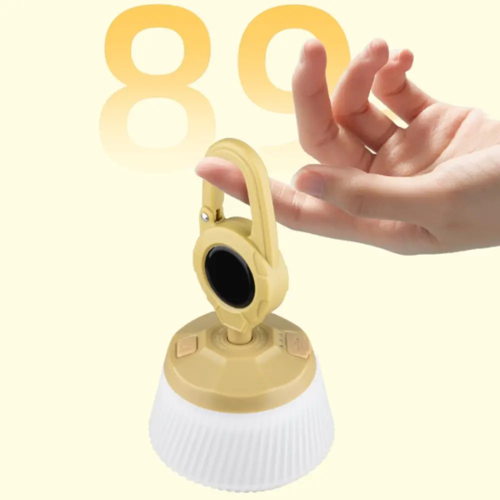 Reel Retro Design Camping Lantern Rechargeable Portable Rechargeable Lantern Hanging Hook Outdoor Lantern Camping