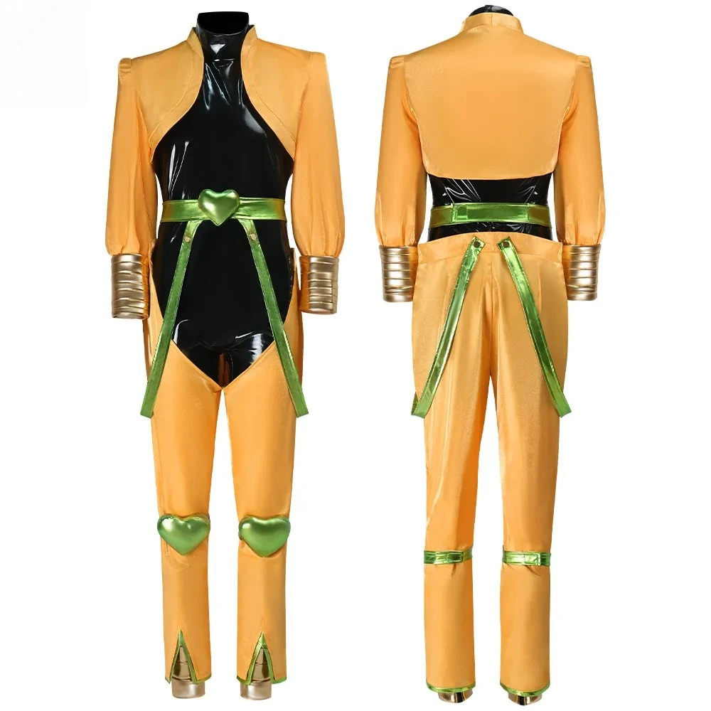 

JoJo's Bizarre Adventure Complete Cosplay Costume Set - Villains Brando & Gyro Zeppeli Outfits for Halloween & Cosplay Events