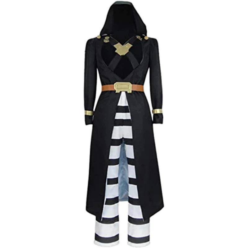 

Fulujiacos Risotto Nero Halloween Cosplay Costume Full Set Suit Jacket Outfit Uniform