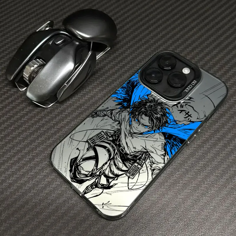 Микаса Акерман ATTACK ON TITAN Аниме Coque для Apple iPhone 17 Air 16e 16 14 15 13 11 Pro Max 16 Plus 12 17Pro Чехол для телефона