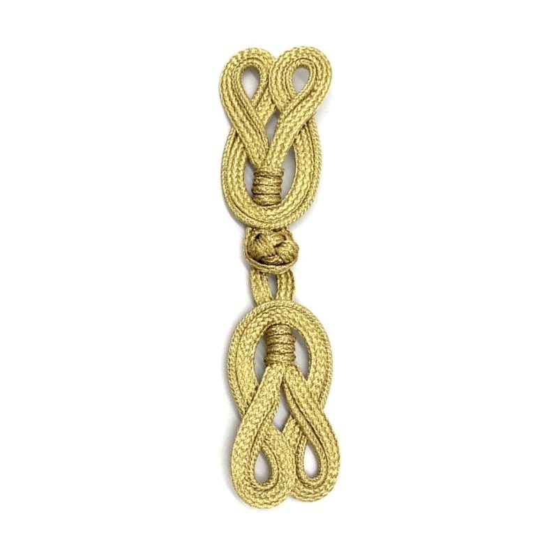 Handmade Chinese Knot Button Closure Ribbon Fastener Costume DIY Craft