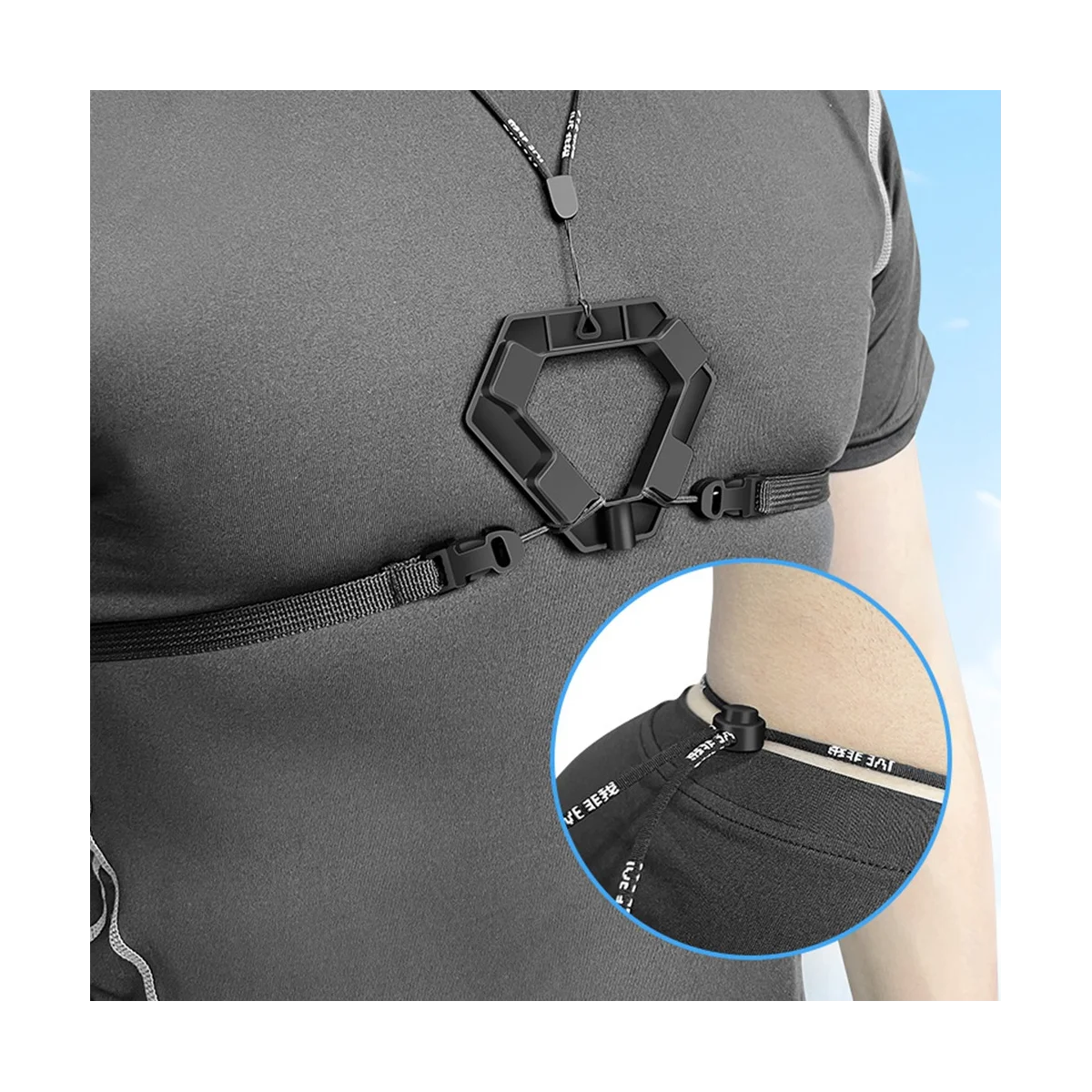 كاميرا العمل المغناطيسي الإفراج السريع قوس ، الافراج عن قوس لبطل إنستا 360 الهاتف المحمول