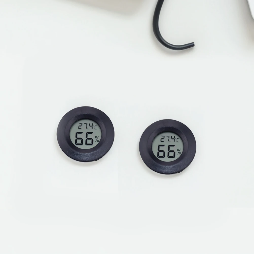 

3 Pcs Thermometer Hydrometer Humidity Hygrometer for Plants Reptiles Plastic Humidifier Tank
