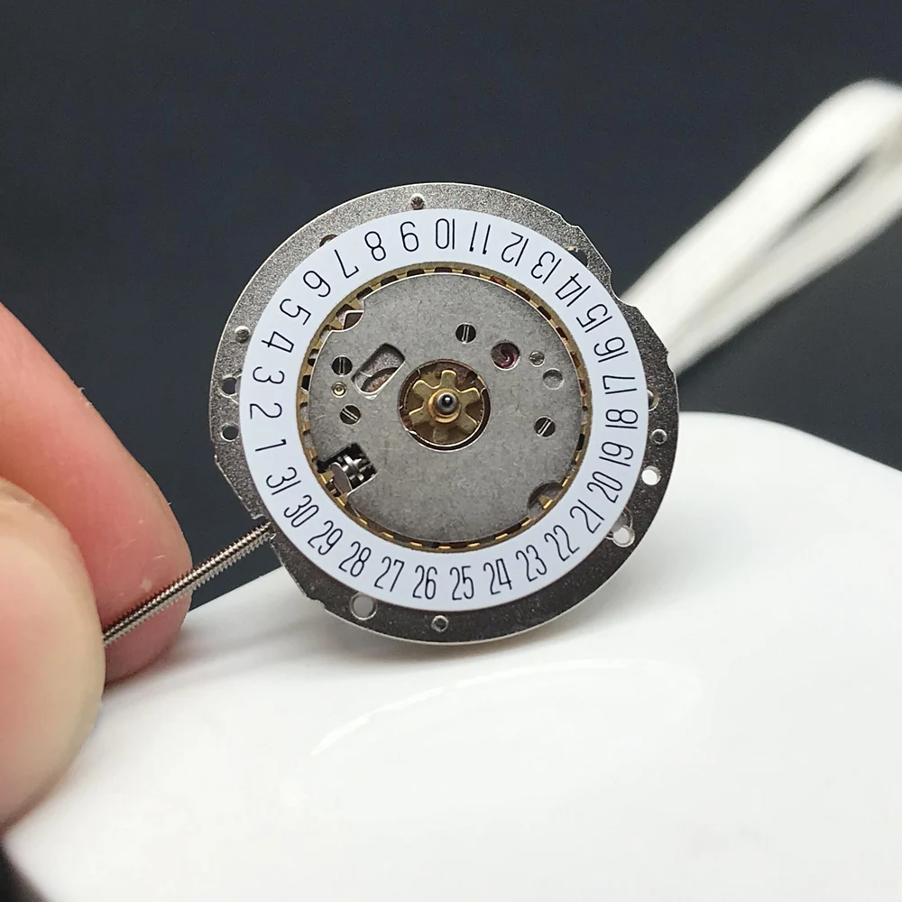 785-6 Ronda Quartz Watch Movement Wristwatch Mechanism Steel Replacement Parts Original Accessory Small Parts