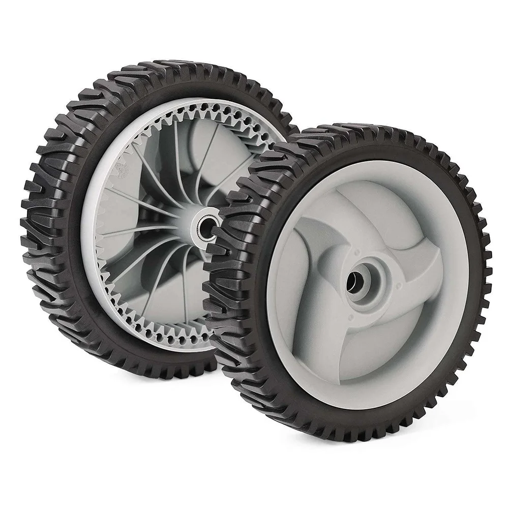 

8 Inch Lawn Mower Front Wheels Sturdy and Compatible with Models Ensures Optimal Performance and Easy Replacement