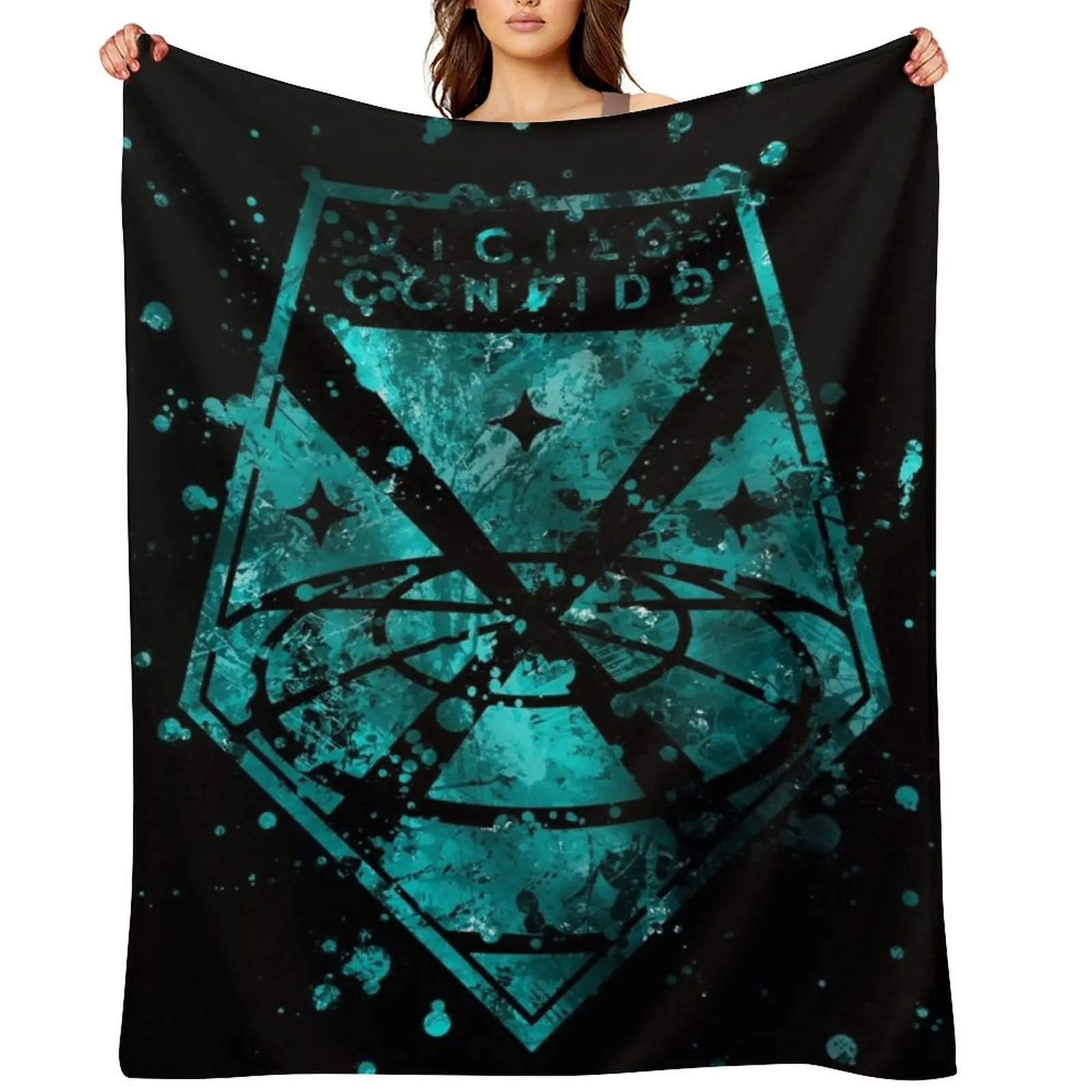 

X-Com - Vigilo Confido Throw Blanket Cute Plaid Bed covers Nap for winter Blankets