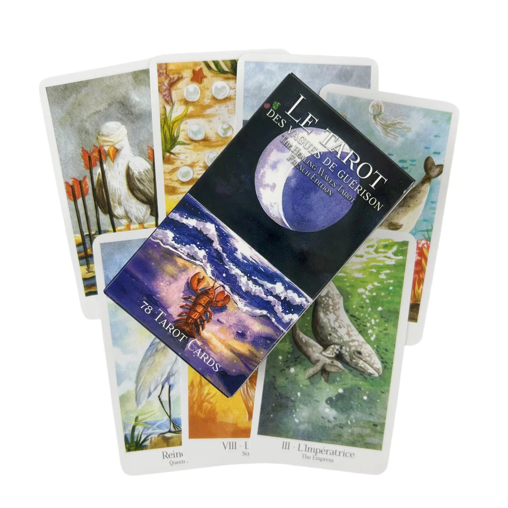 LE Tarot Cards Divination Deck English Versions Edition Oracle Board Playing Table Games For Party