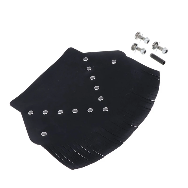 Motorcycle Fender Mudguard Cover Front/Rear Mud Flap Fringed For Indian Old School Chieftain For Sportster XL883