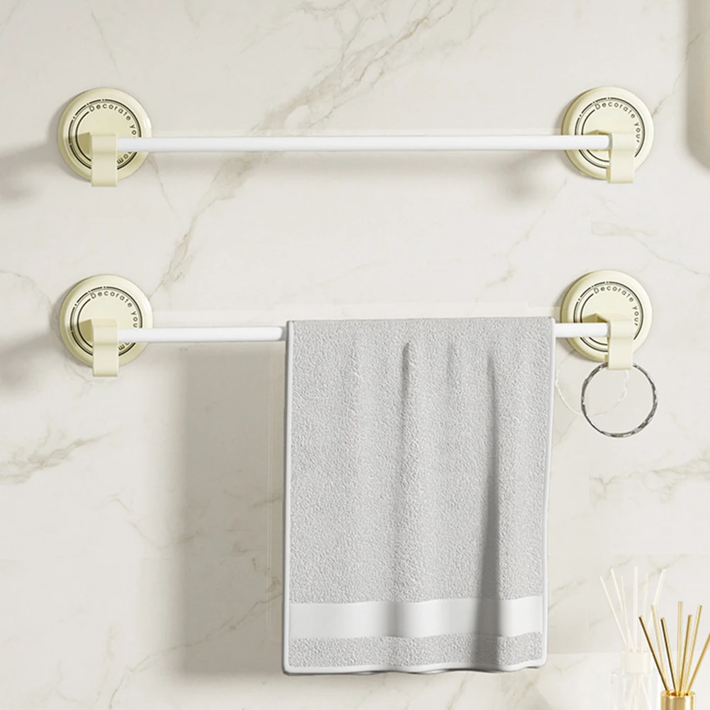 

2 шт. настенная вешалка для полотенец для ванной комнаты, держатель для полотенец для рук, железная трубка, органайзер из АБС-пластика, подходит для кухни, душа
