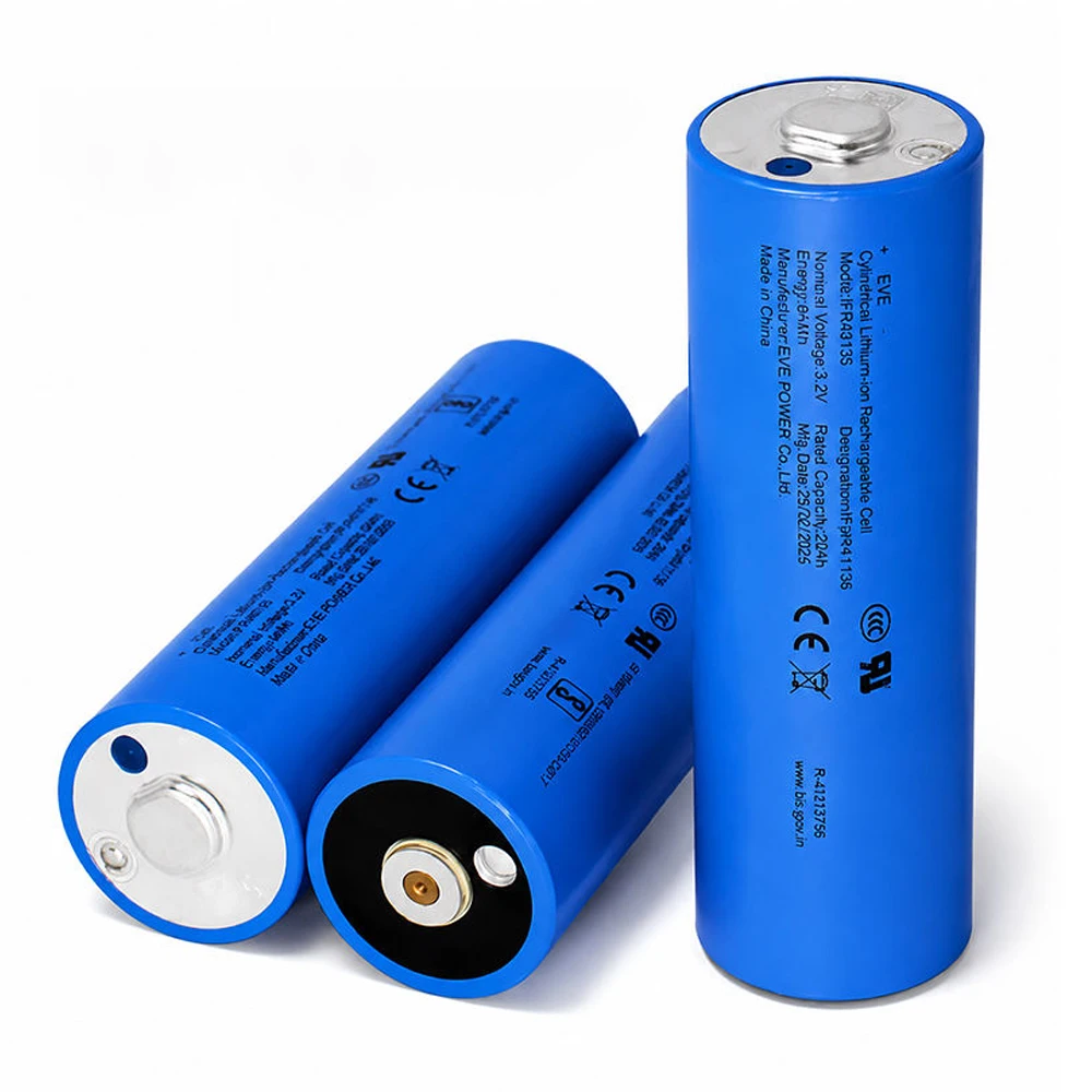 EVE Battery C40 3.2v 20Ah 20000mAh 4000 Cycles 40135 Lithium Ion Battery Cylindrical Rechargeable LiFePO4 Battery