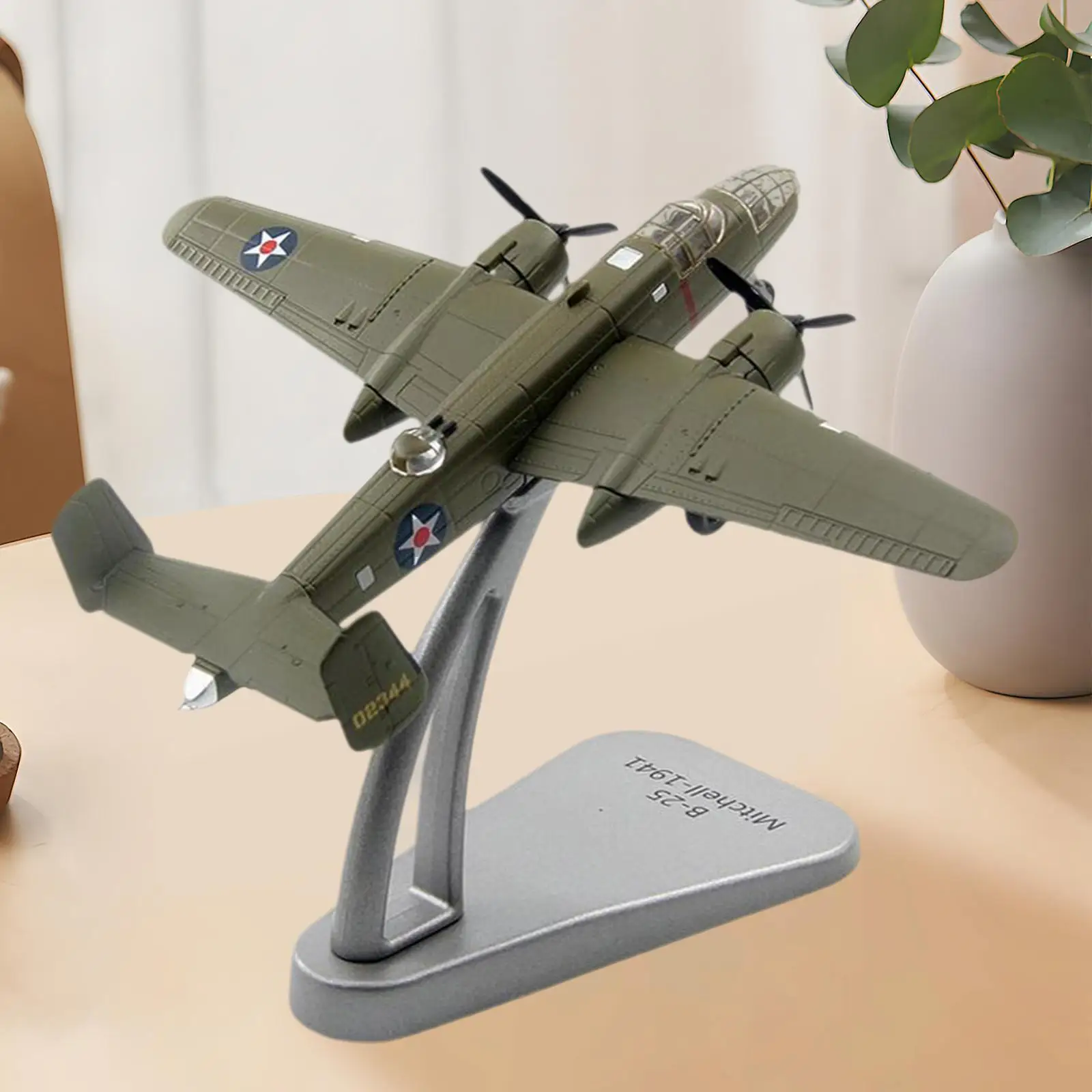 1/144 Scale Fighter เครื่องบินรุ่นเครื่องบินสําหรับ Countertop Bar Shelf