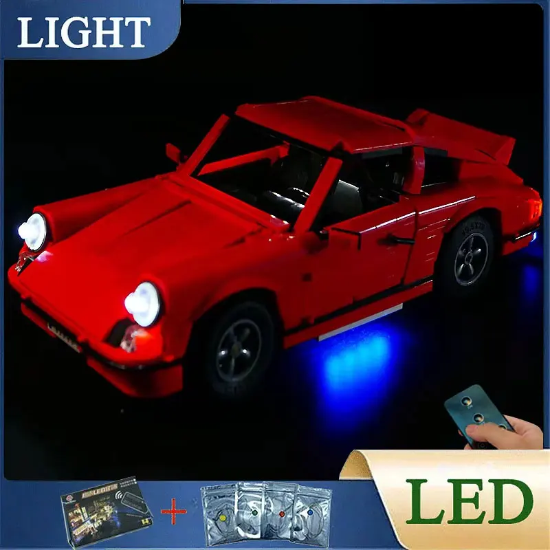 

RC DIY LED Light Kit For LEGO C61045 Technical Sports Car Building Block Set（Only LED Light,Without Blocks Model）