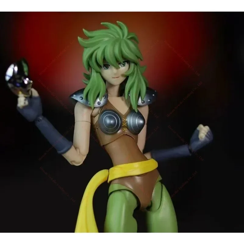 In stockGoodTony Saint Seiya Myth Cloth EX Ophiuchus Shana Silver Action Figure Zodiac Knight Toy Collection Gift